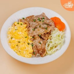 71 Quick Meal ข้าวหน้าหมูทะมื้อด่วน by 71 หมูกะทะ เดอะกลาสมาร์เก็ต บางนา
