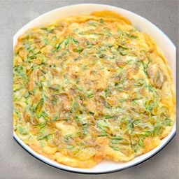 ไข่เจียวดอกโสน 桂花煎蛋捲 / カシアの花のオムレツ