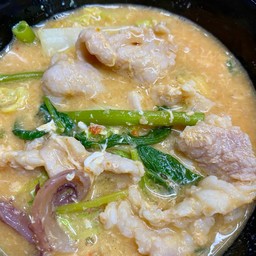 สุกี้หมู หมึกกรอบ