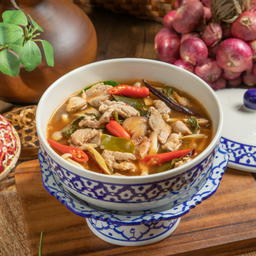 ต้มซั่วหมู เข้มข้นจัดจ้านหอมสมุนไพร