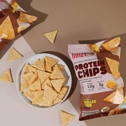 Ginzy Protein Chips รส. ข้าวโพดย่าง ( New)