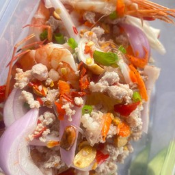 วุ้นเส้นโบราณกุ้งสดุ้ง
