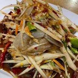 ตำปูปลาร้ากุ้งสด