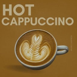 คาปูชิโน่ ร้อน