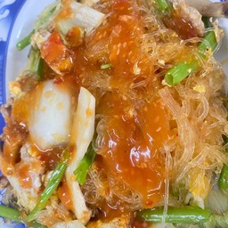 สุกี้เเห้งหมู