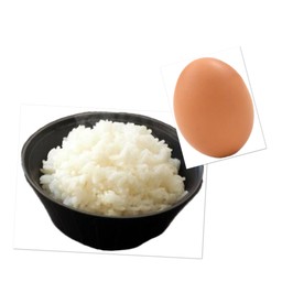 Rice & egg for ojiya