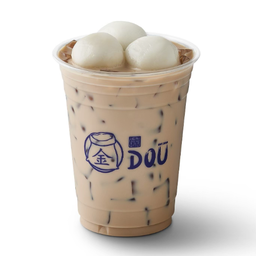 น้ำเต้าหู้บัวลอยแก้ว