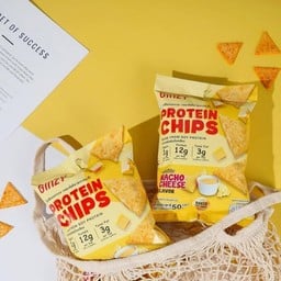 Ginzy Protein Chips รส. นาโชชีส ( New )