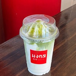 มัทฉะมะพร้าวนมสดปั่น