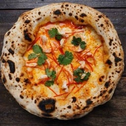 Tom Yum Kung Pizza