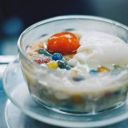 บัวลอยไข่หวาน+ไข่เค็ม