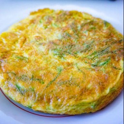 ข้าวไข่เจียว ชะอม