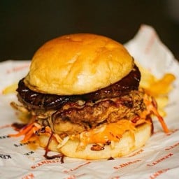 Crispy Chicken Burst Burger