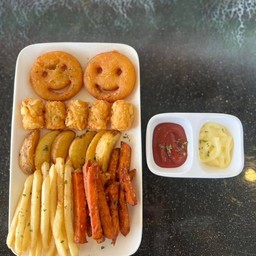 มันฝรั่งรวมทอด