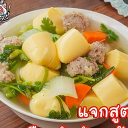 ต้มจืดเต้าหู้หมูสับ