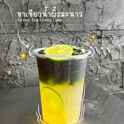 ชาเขียว น้ำผึ้ง มะนาว