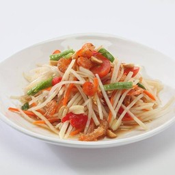 ส้มตำไทย Thai Papaya Salad (Som Tum Thai)