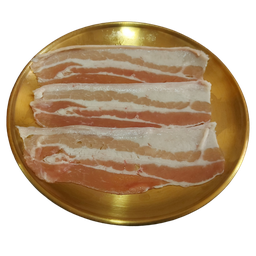 หมูสามชั้นสไลด์ 3 ชิ้น