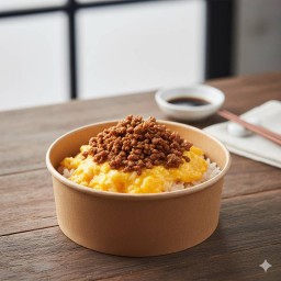 ข้าวไข่ข้นหมูสับ