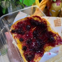 ปังปิ้งเนยแยมบลูเบอรี่