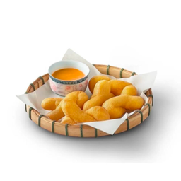 ปาท่องโก๋ สังขยาชาไทย