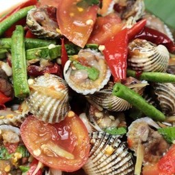 ตำหอยแครง