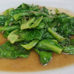 คะน้าปลาเค็ม