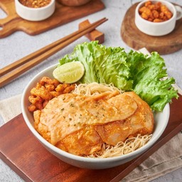 เส้นหมี่หม่าล่าไก่เผ็ด