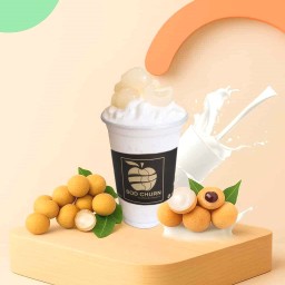 ลำไย+นมสดปั่น (22oz)