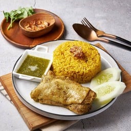 ข้าวหมกไก่ (สะโพก)