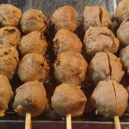 ลูกชิ้นเอ็นเนื้อ(วัว) 3 ไม้