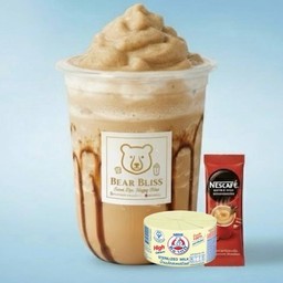 นมหมีปั่นกาแฟ