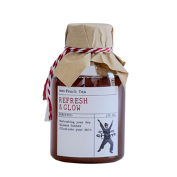 Bottle : ชาพีช (ไม่มีน้ำแข็ง)