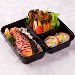 Salmon Teriyaki Bento