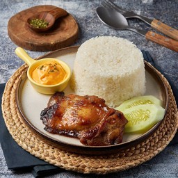 ข้าวไก่อบทองหลาง