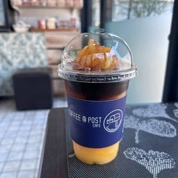 น้ำส้มปั่นใส่ช็อตกาแฟ