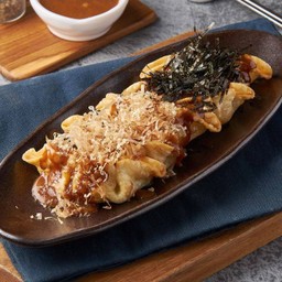 เกี๊ยวซ่าชอสโอโคโนมิยากิ