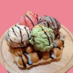 ร้านวาฟเฟิลฮ่องกง บางคล้า