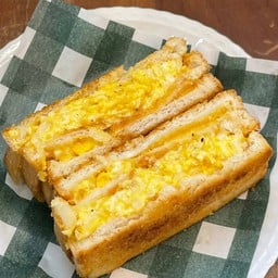 แซนวิชย่าง ไข่ข้นมาโย