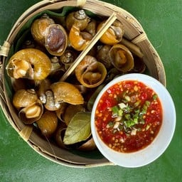 หอยสีทองลวกจิ้ม