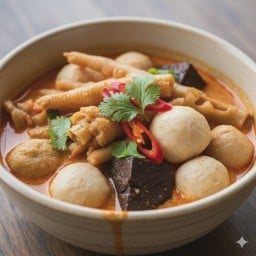 ขนมจีน&หมี่ไก่ฉีก(ตลาดโอ๋เอ๋) ป้าต้อย