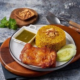 ข้าวหมกไก่เผ็ด