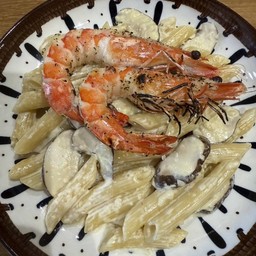 Cream Garlic Shrimp กุ้งครีมกระเทียม