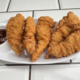 ไก่ไม่มีกระดูกพริกไทยดำ(4ชิ้น)