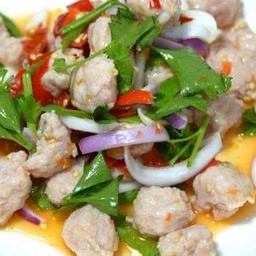 ยำหมูเด้ง