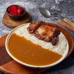 ข้าวแกงกะหรี่ไก่อบ