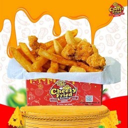 เฟรนฟรายด์+ไก่กรอบ ไซส์ใหญ่