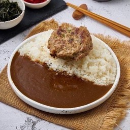 ข้าวหน้าแกงกะหรี่แฮมเบิร์ก