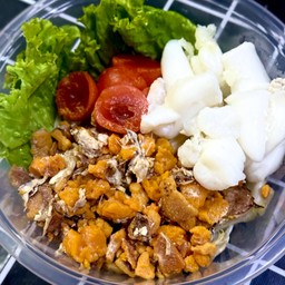 ยำสามไข่