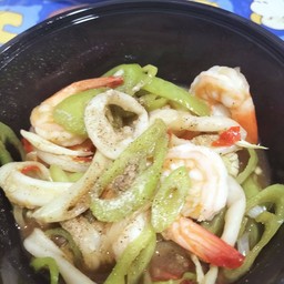 พริกหยวกทะเล   กับข้าว❤️